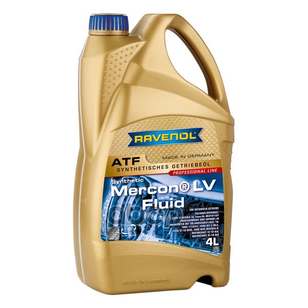 Трансмиссионное масло RAVENOL Mercon LV 4л (121113700401999) 4014835842199 Ravenol арт. 4014835842199