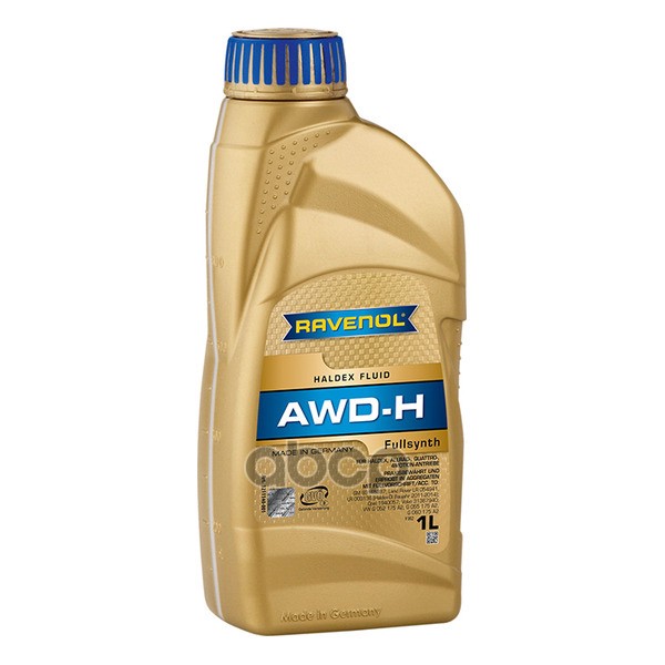 Масло для Халдекс RAVENOL AWD-H Fluid 1л (121114000101999) 4014835855786 Ravenol арт. 4014835855786