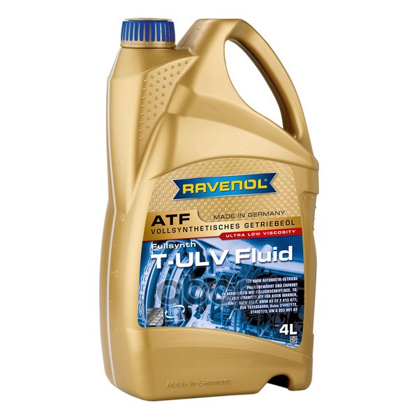Масло трансмиссионное RAVENOL ATF T-ULV FLUID (4Л) Ravenol 4014835868717 Ravenol арт. 4014835868717
