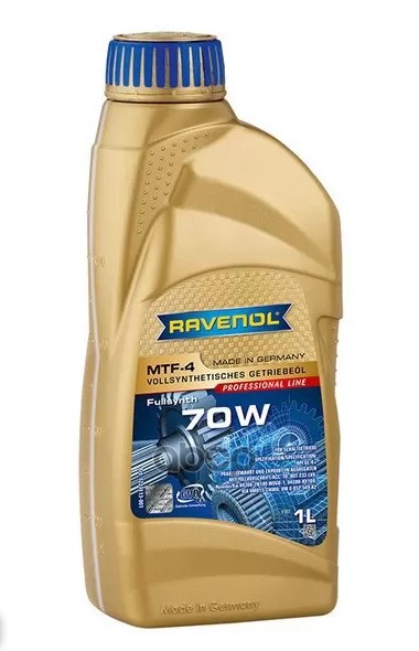 Трансмиссионное масло RAVENOL MTF-4 70W 1л (122111300101999) 4014835878846 Ravenol арт. 4014835878846