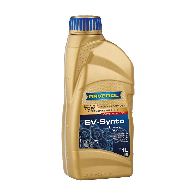 Трансмиссионное масло RAVENOL EV-Synto Extra Fluid 70W E-TF 1л (121510100101999) 4014835891135 Ravenol арт. 4014835891135