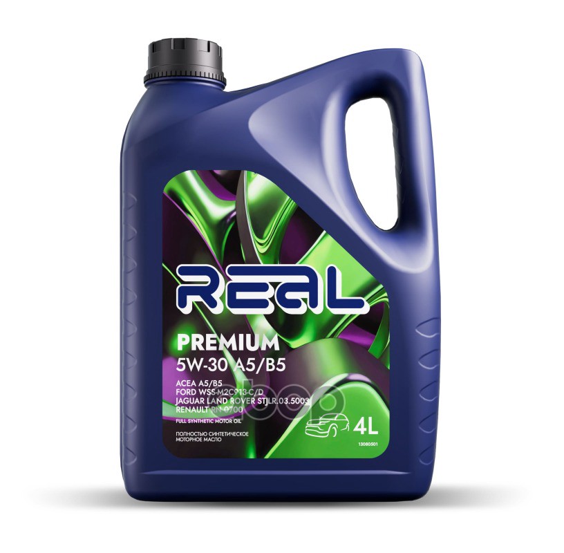 Real Real PREMIUM A5/B5 SL 5W-30 4 л синтетика