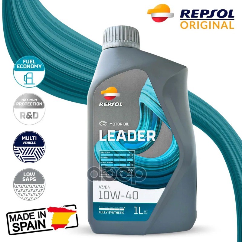 Repsol Масло моторное Repsol LEADER A3/B4 10W-40 1 л 60396/R