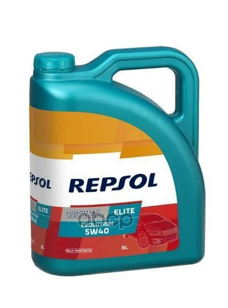 Repsol Масло Моторное Repsol Elite Evolution 5W-40 Синтетическое 4 Л 6052/R