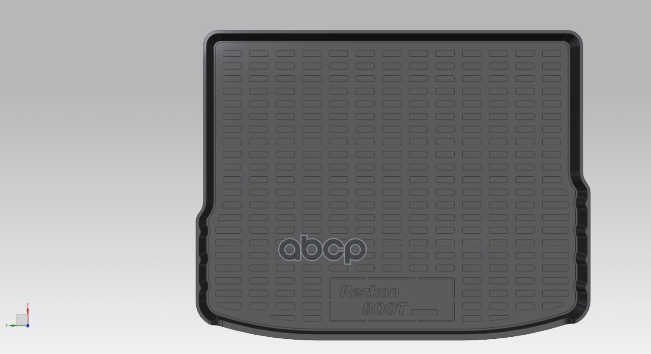 Коврик В Багажник Hyundai Creta I (Gs) 2016-2021 Пластик Rezkon 5020065200 Rezkon арт. 5020065200