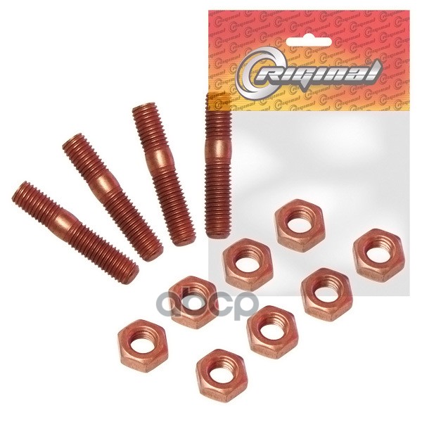 Рк Приемной Трубы ( Кт.4 Шпильки 8 Гаек) Для А/М Г-2410 Riginal Riginal Rg250536291800 Riginal арт. RG250536291800