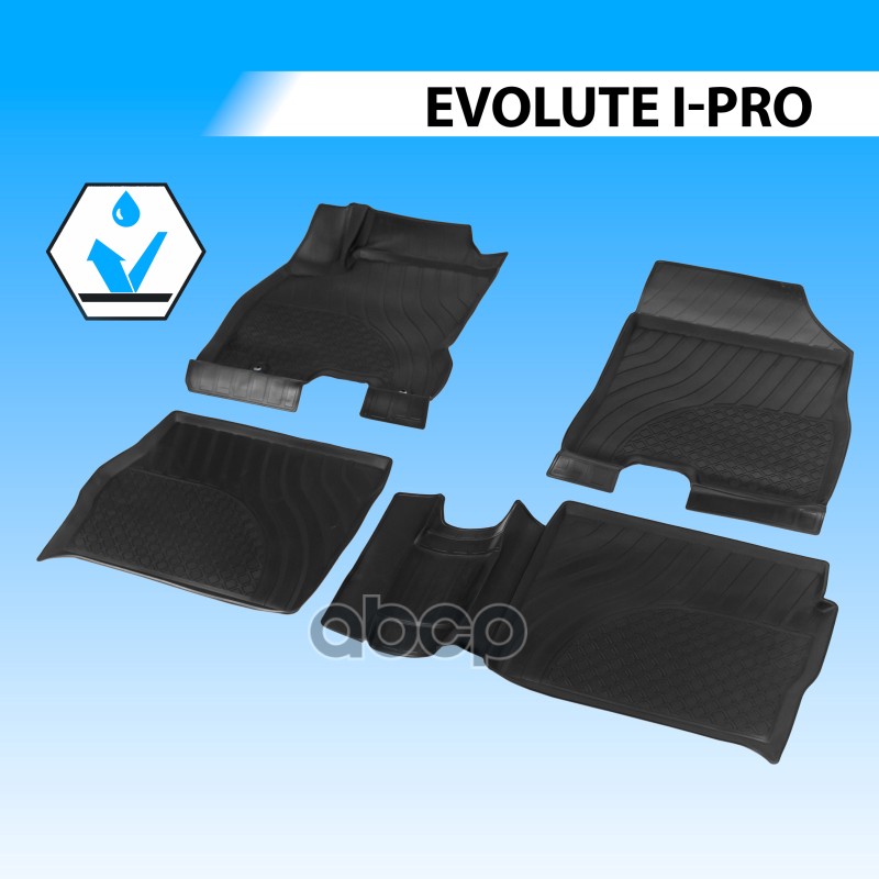 Коврики Салона, Rival, Для Evolute I-Pro 2022- Rival арт. 10101001