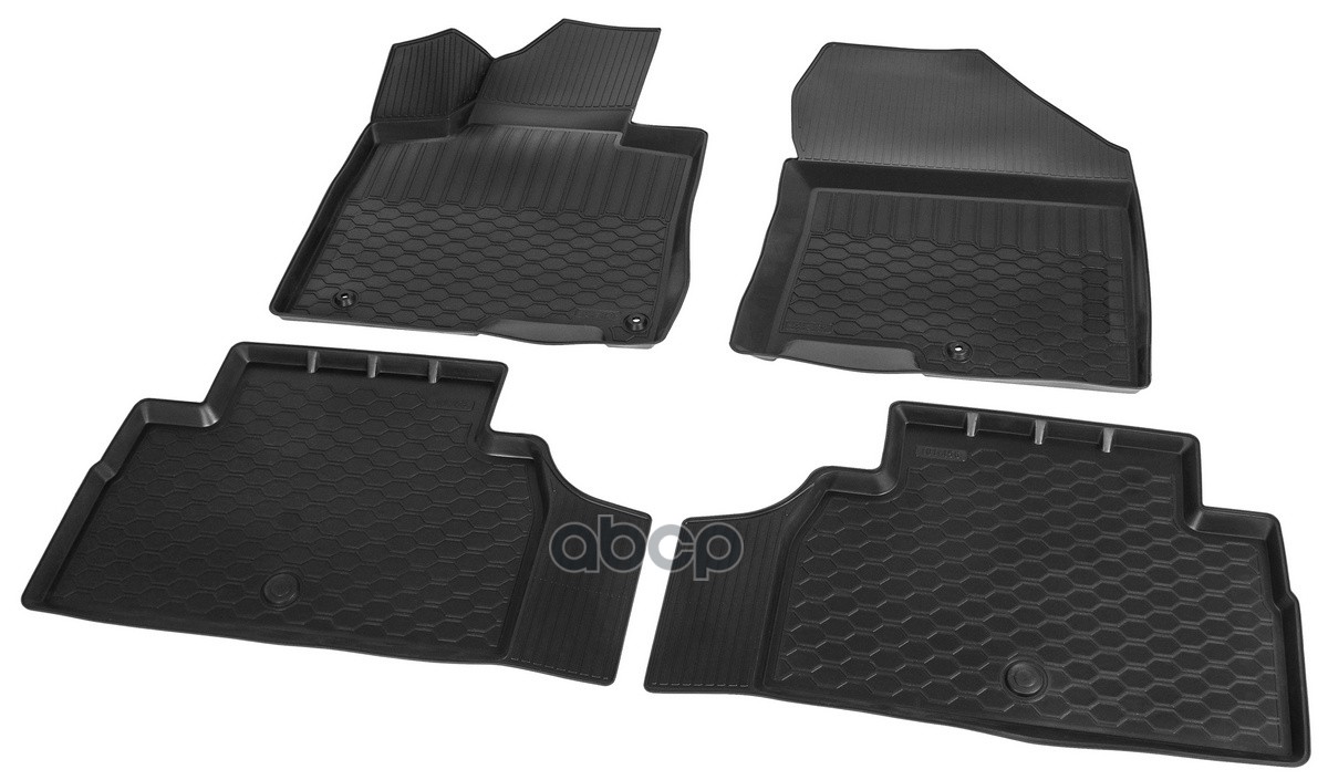 Коврики Салона Hyundai Santa Fe Iv 5 Мест 2018-2021 Rival 12306004 Rival 12306004 Rival арт. 12306004