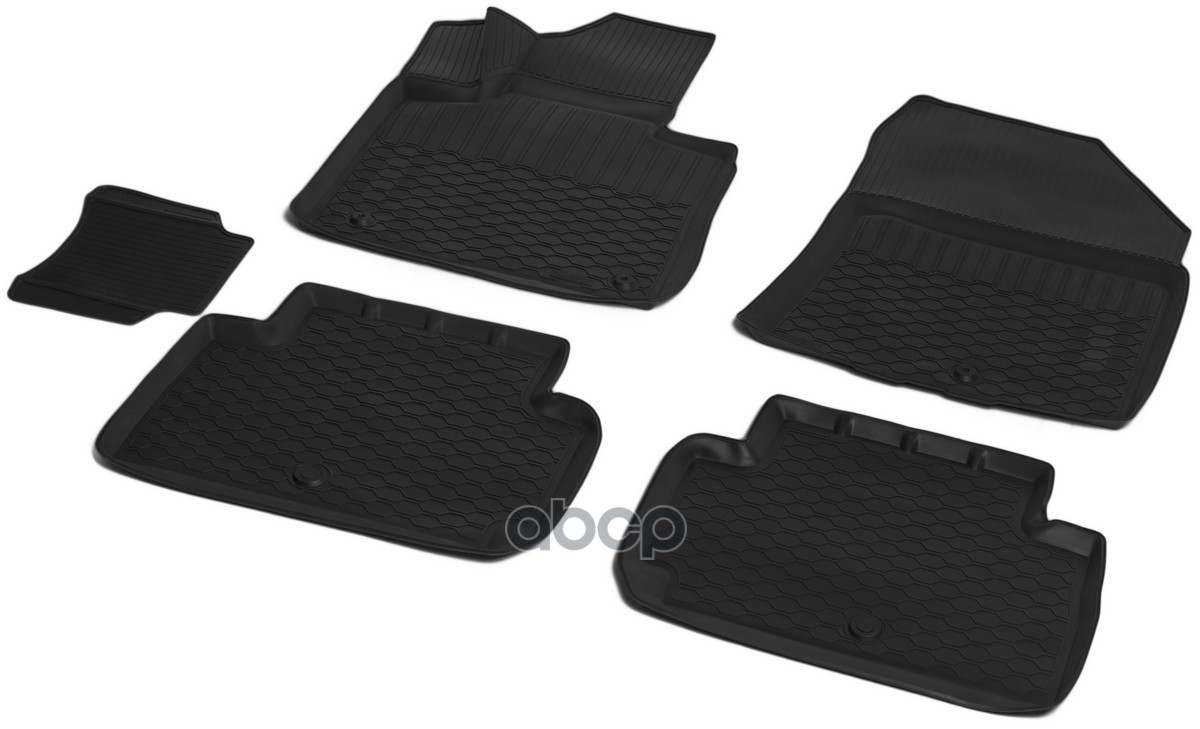 Коврики салона  RIVAL  для Hyundai Santa Fe IV 5 мест 2021- Rival арт. 12306010