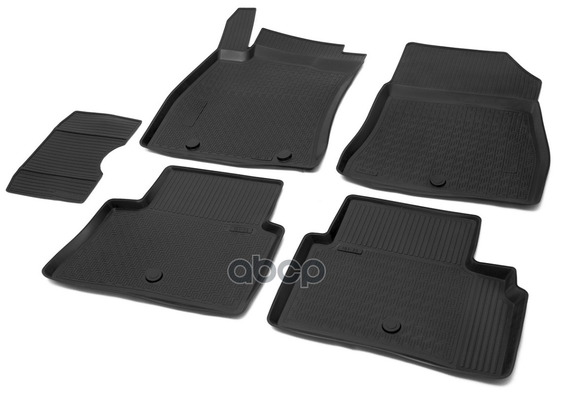 Коврики Салона Nissan Juke Черный Полиуретан Rival Rival 14102002 Rival арт. 14102002