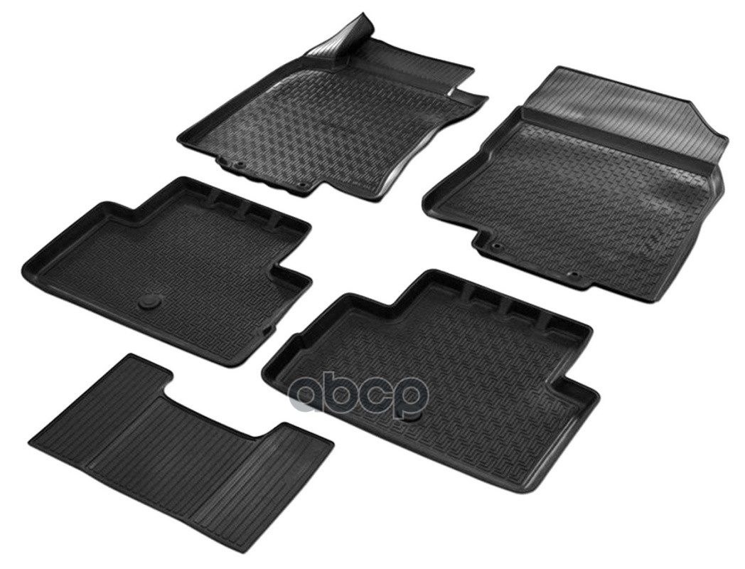 Комплект Автомобильных Ковриков В Салон Nissan Qashqai Ii Россия 2015-2019 2019-Н.в., Полиуретан, Без Крепежа, 5 Шт. Rival ар...