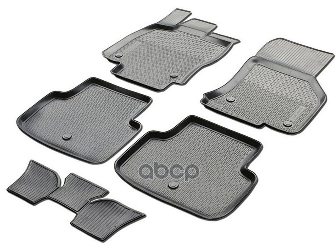 Коврики Салона Skoda Octavia Черный Полиуретан Rival Rival 15101001 Rival арт. 15101001