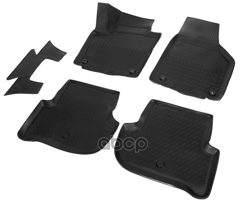 Коврики Салона Skoda Yeti Черный Полиуретан Rival Rival 15103001 Rival арт. 15103001