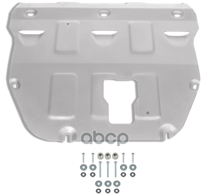 Защита Картера + Кпп + Комплект Крепежа  Rival  Алюминий  Kia K5 2020-  V - 2.0  2.5/Hyundai Sonata Rival арт. 333.2383.1