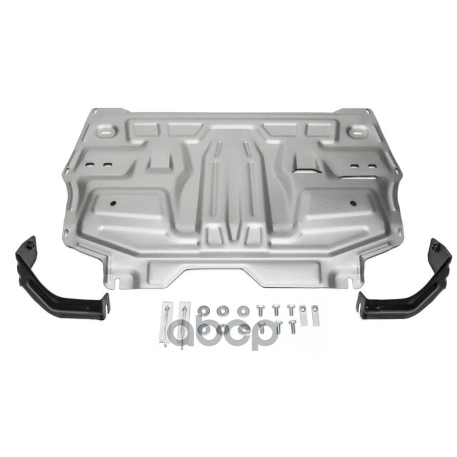 (Rival) Защита картера и КПП Seat Ibiza (Алюм.) Rival арт. 333.5842.1