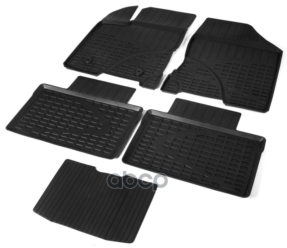 Коврики Салона Литьевые Lada Vesta/Vesta Cross 2015-> Rival 66002002 Rival 66002002 Rival арт. 66002002