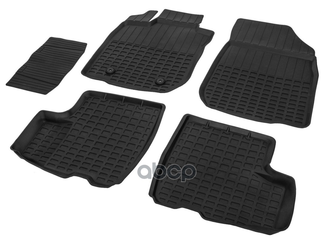 (Rival) Полиуритановые Коврики Салона Lada Largus 5 Мест Rival арт. 66003002