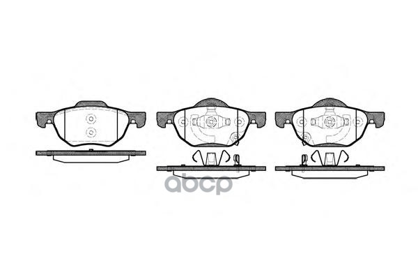 Колодки торм. диск. пер. Accord VIII Road house арт. 2106802