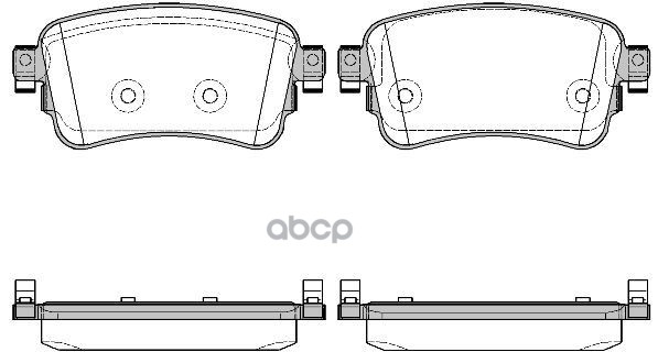 Колодки торм.диск.задн.Citroen JUMPY (04/16-) Road house арт. 2172000