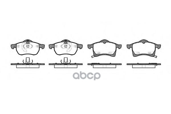 Колодки торм.дисковые Road house арт. 268302