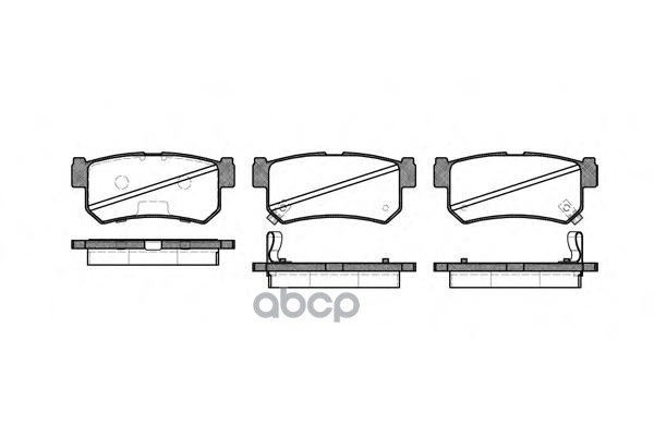 Колодки торм.дисковые Road house арт. 274642