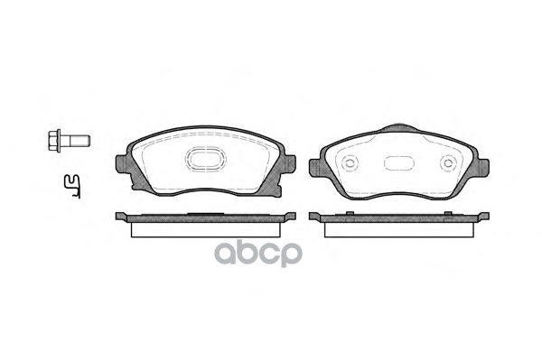 Колодки торм.дисковые Road house арт. 277412