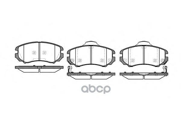 Колодки торм.диск tucson sportage sonata IV Road house арт. 295302