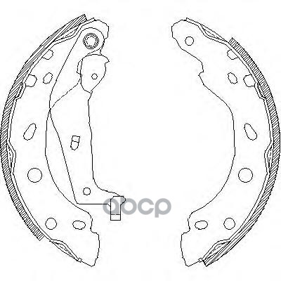 Колодки Торм.барабанные Road house арт. 400100