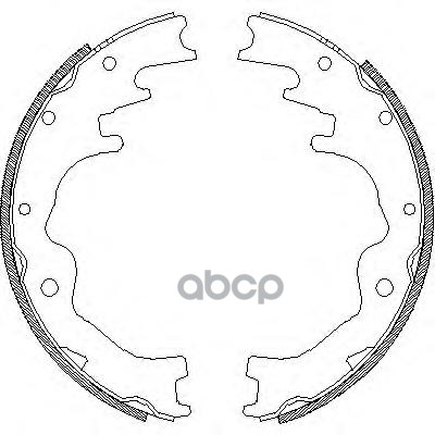 Колодки Торм. Бараб. B-Serie  -99 Road house арт. 438801