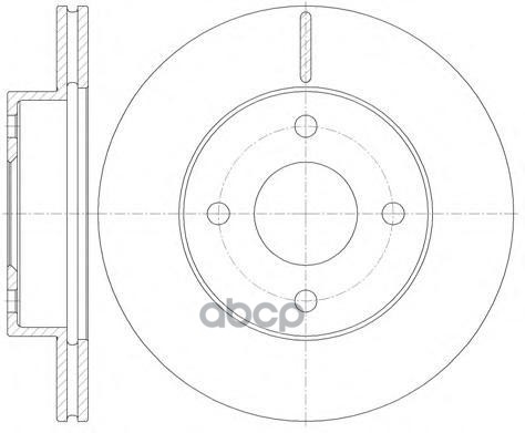Диск Тормозной Micra (K11) Road house арт. 6113110
