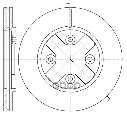 Диск Тормозной Road house арт. 614510
