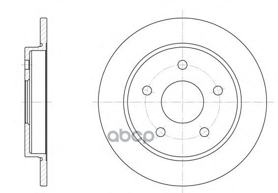 Диск Тормозной Road house арт. 614700