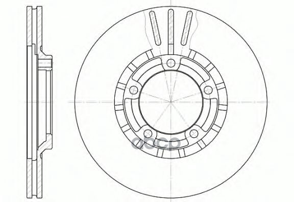 Диск Тормозной Mits L300 Road house арт. 643710