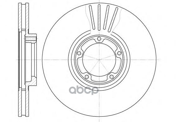 Диск тормозной Ford Transit Road house арт. 651810