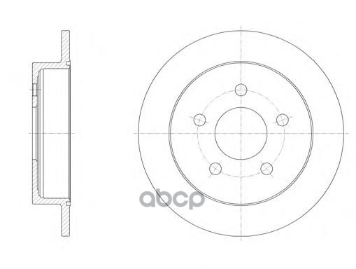 Диск Тормозной Road house арт. 671900