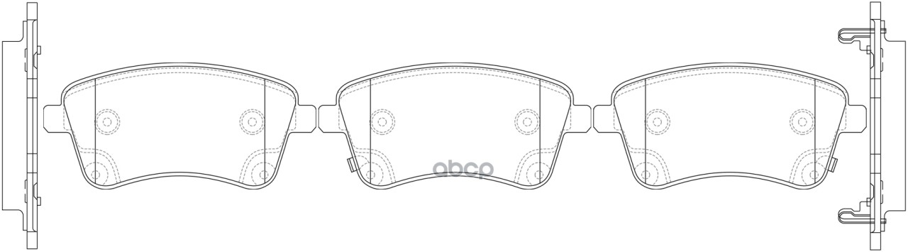 Колодки тормозные дисковые передние к-т KIA VENGA 1.6 2010 - по наст. время  KIA VENGA 1.4 2010 - по SB Nagamochi арт. bp10703