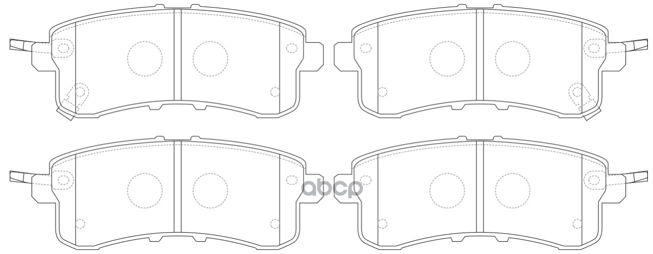 Колодки тормозные NISSAN PATROL (Y62)/ INFINITI QX56 10- задние BP20554 SB Nagamochi арт. BP20554