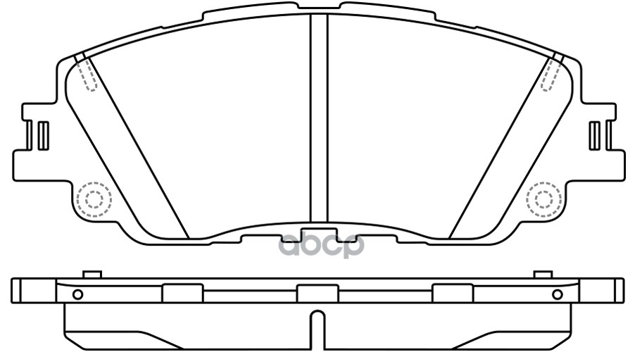 Колодки тормозные дисковые передние SB Nagamochi арт. BP21015
