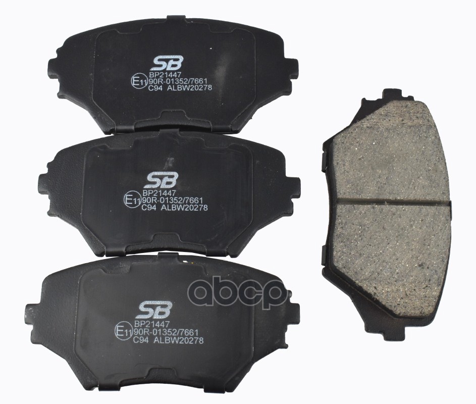 Колодки тормозные дисковые передние к-т TOYOTA RAV 4 00-05 SB Nagamochi арт. bp21447