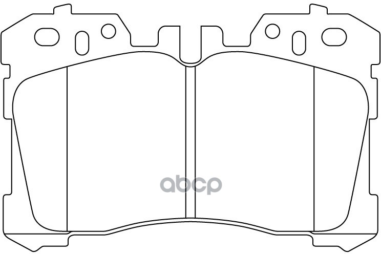 Колодки тормозные передние LEXUS LS460-600 06- BP21833 SB Nagamochi арт. BP21833