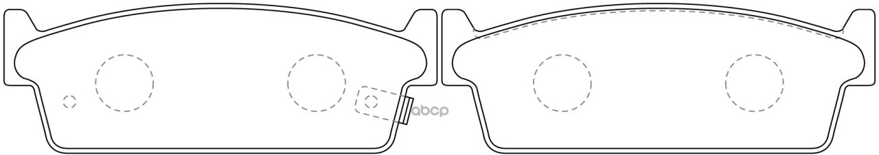 Колодки дисковые NISSAN 200sx 88-94, Cedric/Gloria 84-04, Cefiro 88-94, Cima 88-91, Laurel 84-02 BP22200 SB Nagamochi арт. BP...
