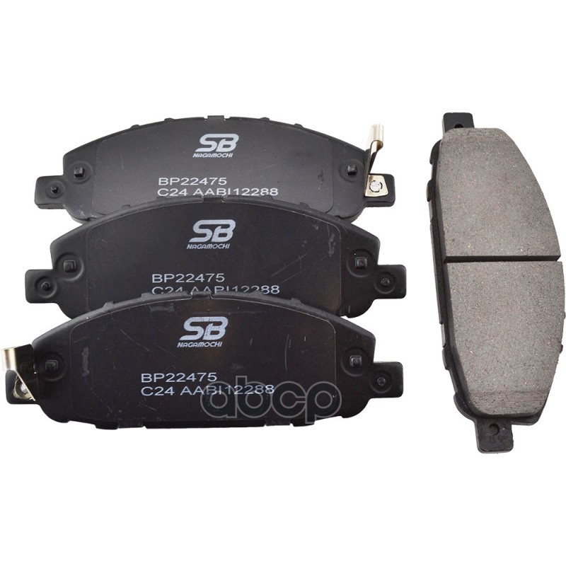 Колодки тормозные дисковые передние SB Nagamochi арт. BP22475