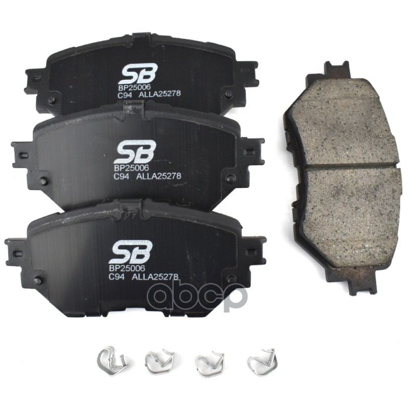 Колодки тормозные дисковые передние SB Nagamochi арт. BP25006