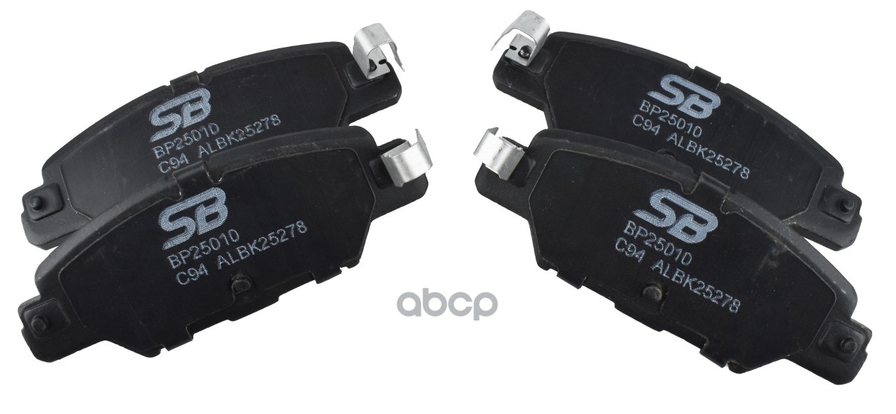 Колодки тормозные задние MAZDA CX-5 14- BP25010 SB Nagamochi арт. BP25010