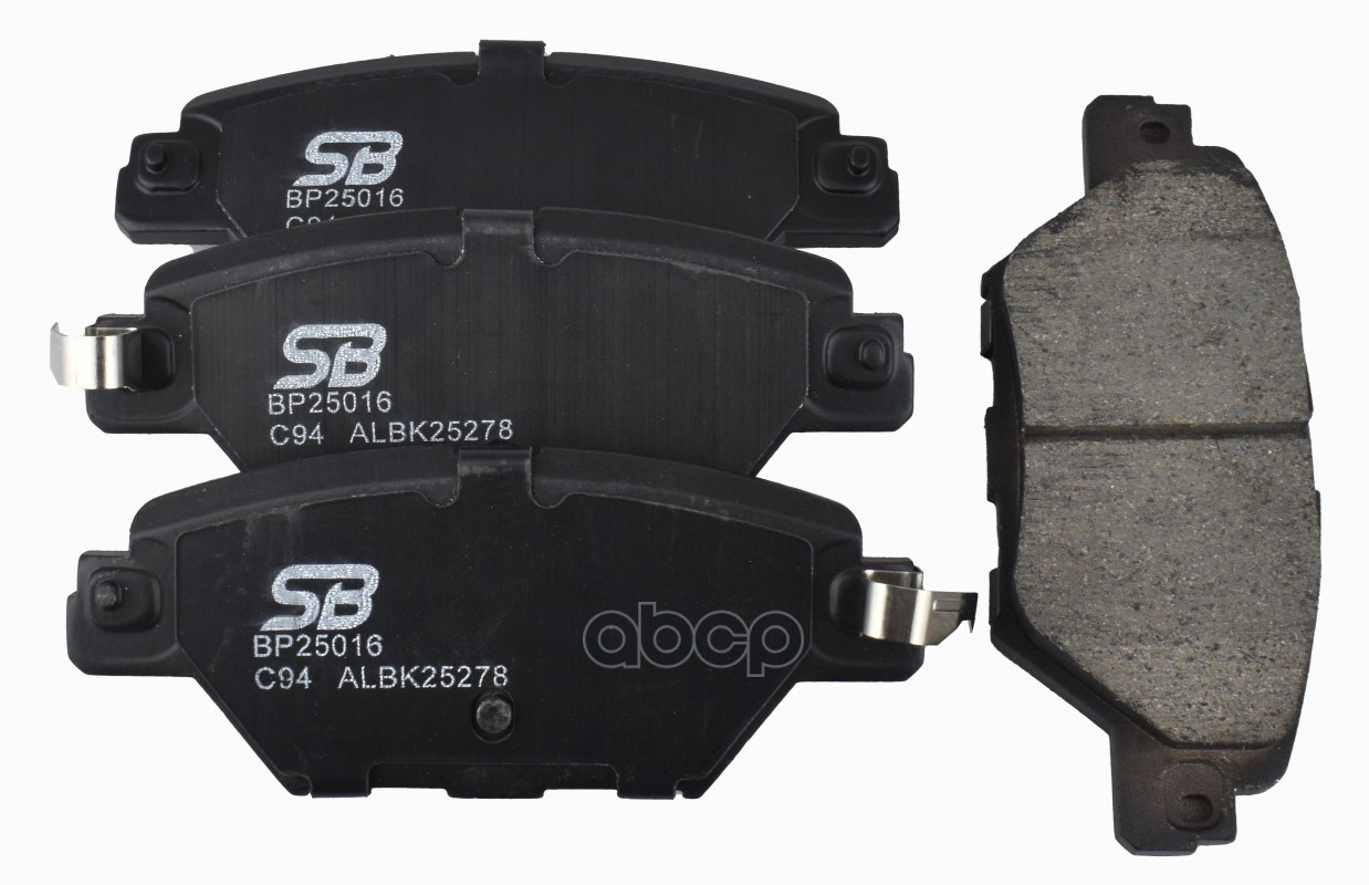 Колодки тормозные дисковые задние SB Nagamochi арт. BP25016