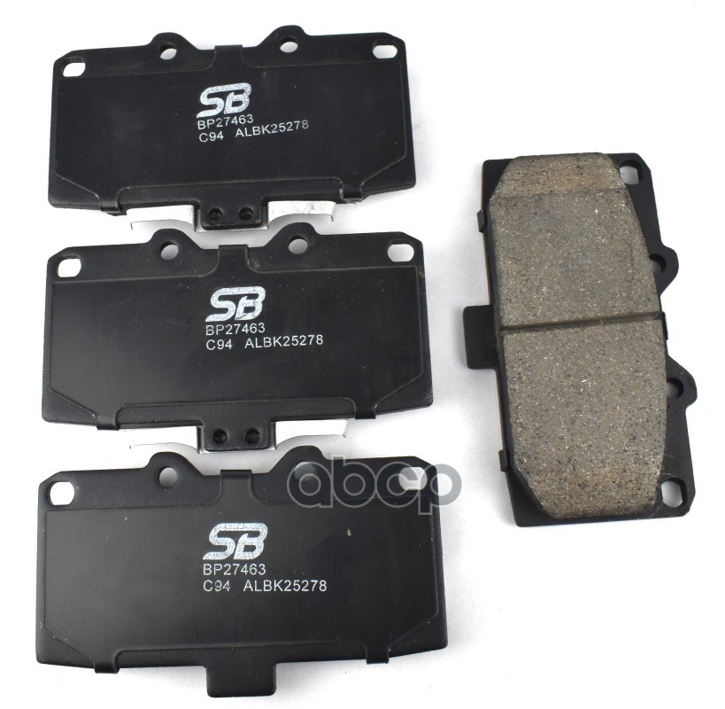 Колодки тормозные дисковые передние к-т SUBARU IMPREZA 2.5 2005 - по наст. время  SUBARU IMPREZA 2.0 SB Nagamochi арт. bp27463