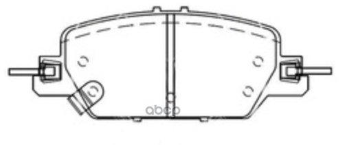 Колодки дисковые HONDA CRV 2016- BP28017 SB Nagamochi арт. BP28017