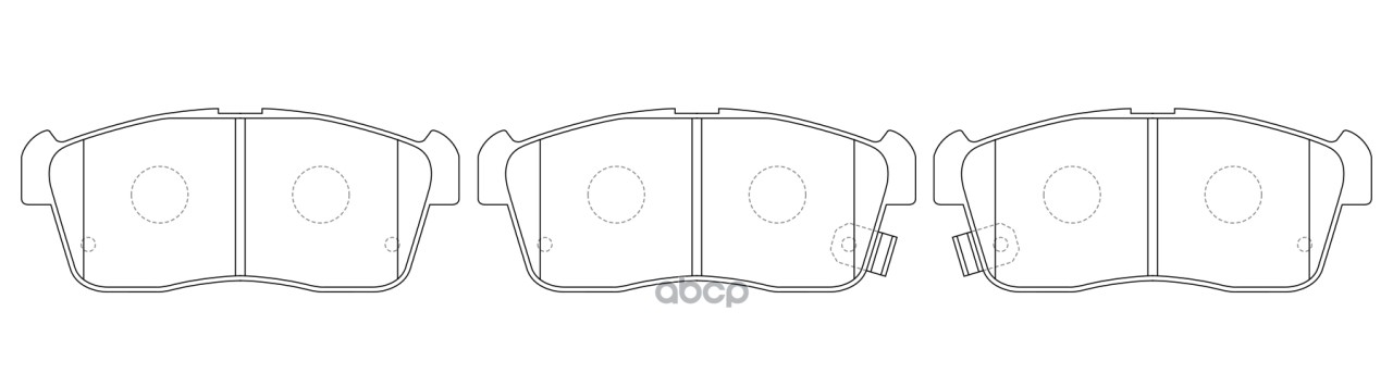 Колодки тормозные передние SUZUKI IGNIS 00/ALTO 02- BP29443 SB Nagamochi арт. BP29443
