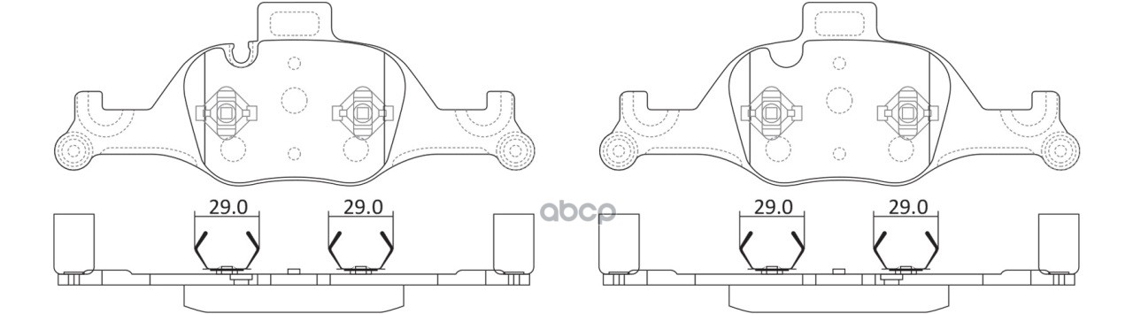 Колодки тормозные дисковые передние SB Nagamochi арт. BP32030