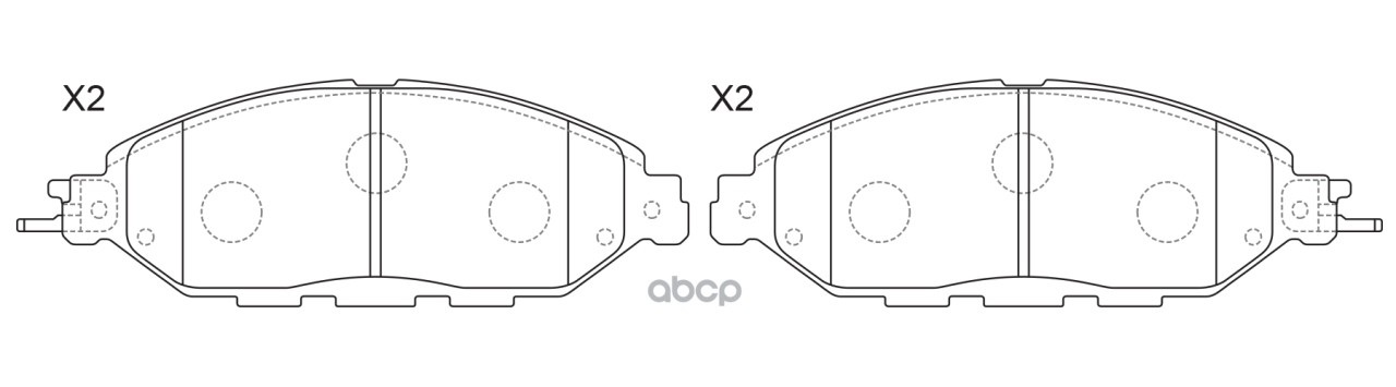 Колодки тормозные дисковые передние SB Nagamochi арт. BP50001
